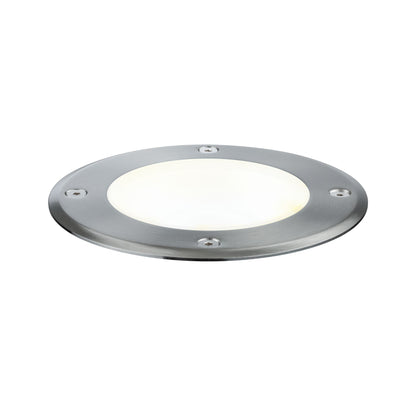 Paulmann Outdoor Plug & Shine Boden EBL IP67 609lm 3000K 6W 24V 38° schwb 20° Si Met
