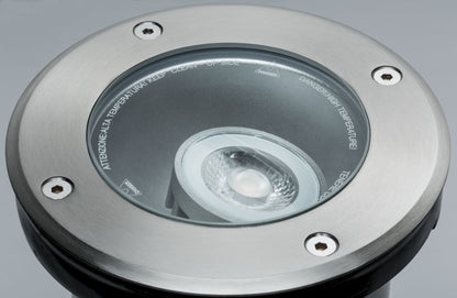 Paulmann Outdoor Plug & Shine Boden EBL IP67 609lm 3000K 6W 24V 38° schwb 20° Si Met