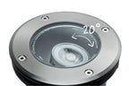 Paulmann Outd Plug & Shine Boden EBL IP67 385lm 4000K 3,3W 24V 38° schwenkb 20° Si Met