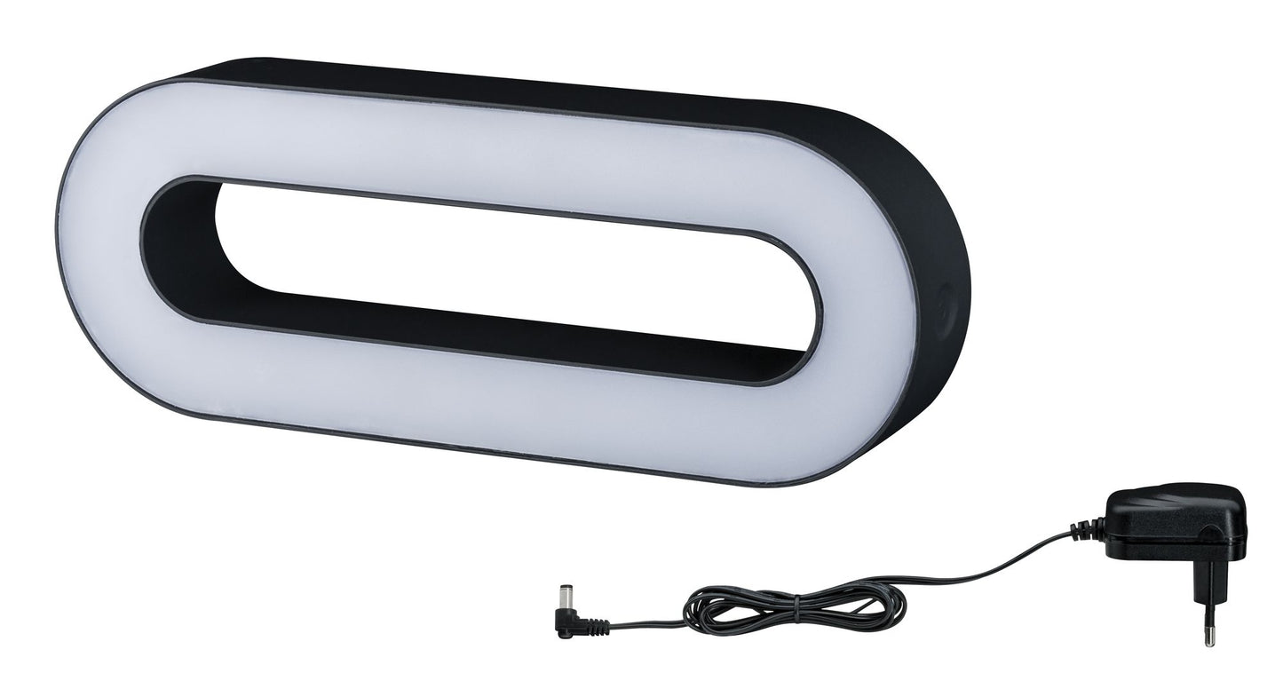 Paulmann Outdoor Mobile Moval IP44 370lm 3000K 3,5W diffus Anthrazit Kunststoff Acryl