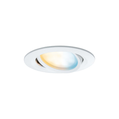 Paulmann EBL Set Nova Plus BLE TW schwb LED 3x 5,5W 2700-6500K 230/24V 51mm Weiß m/Al