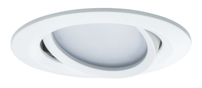 Paulmann EBL Set Nova Plus BLE RGBW schwb LED 3x 2W 230V/24V 51mm Weiß matt/Alu Zink