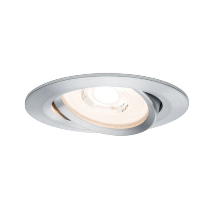 Paulmann Premium EBL Set Reflector Coin rd schwb. dimmbar LED 3x6,8W 230V Alu gedreht/Alu