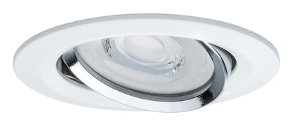 Paulmann Premium EBL Set Reflector Coin rd schwb. dimmbar LED 1x6,8W 230V Weiß Chrom/Alu