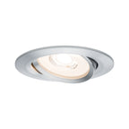 Paulmann Premium EBL Set Reflector Coin rd schwb. dimmbar LED 1x6,8W 230V Alu gedreht/Alu