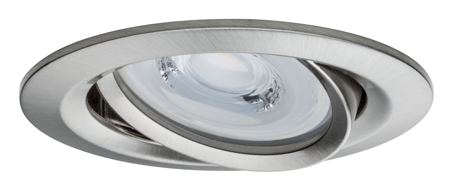 Paulmann Premium EBL Set Reflector Coin rd schwb. dimmbar LED 1x6,8W 230V Eisen geb/Alu