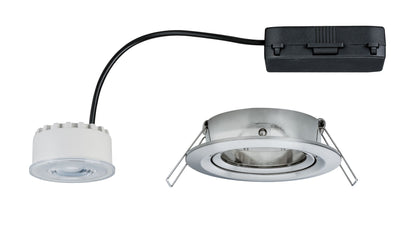 Paulmann Premium EBL Set Reflector Coin rd schwb. dimmbar LED 1x6,8W 230V Eisen geb/Alu