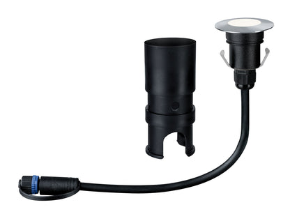 Paulmann Outdoor Plug & Shine Floor Mini IP65 4000K 2,5W 24V 55mm Silber Eds/Kst