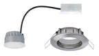 Paulmann EBL Set Coin dim sat rund starr LED 1x7W 2700K 230V 51mm Eisen geb/Alu Zink