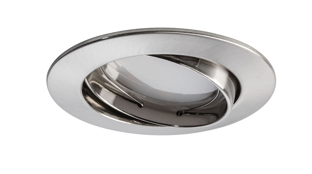 Paulmann EBL Set Coin dim sat rund schwb LED 3x7W 2700K 230V 51mm Eisen geb/Alu Zink