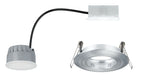 Paulmann EBL Set Coin dim sat rund starr LED 1x7W 2700K 230V 51mm Alu ged/Alu Zink