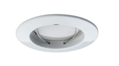 Paulmann EBL Set Coin sat rund starr LED 3x6,8W 2700K 230V 51mm Weiß m / Alu Zink