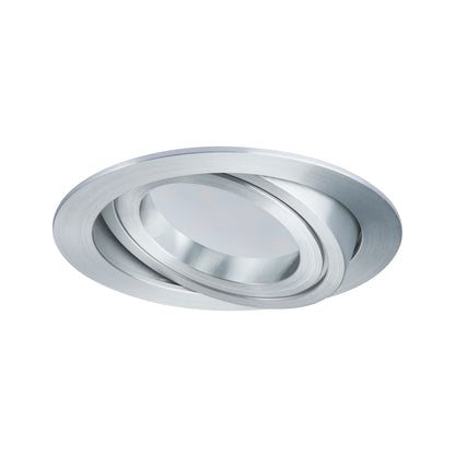 Paulmann EBL Set Coin sat rund schwb LED 3x6,8W 2700K 230V 51mm Alu ged/Alu Zink