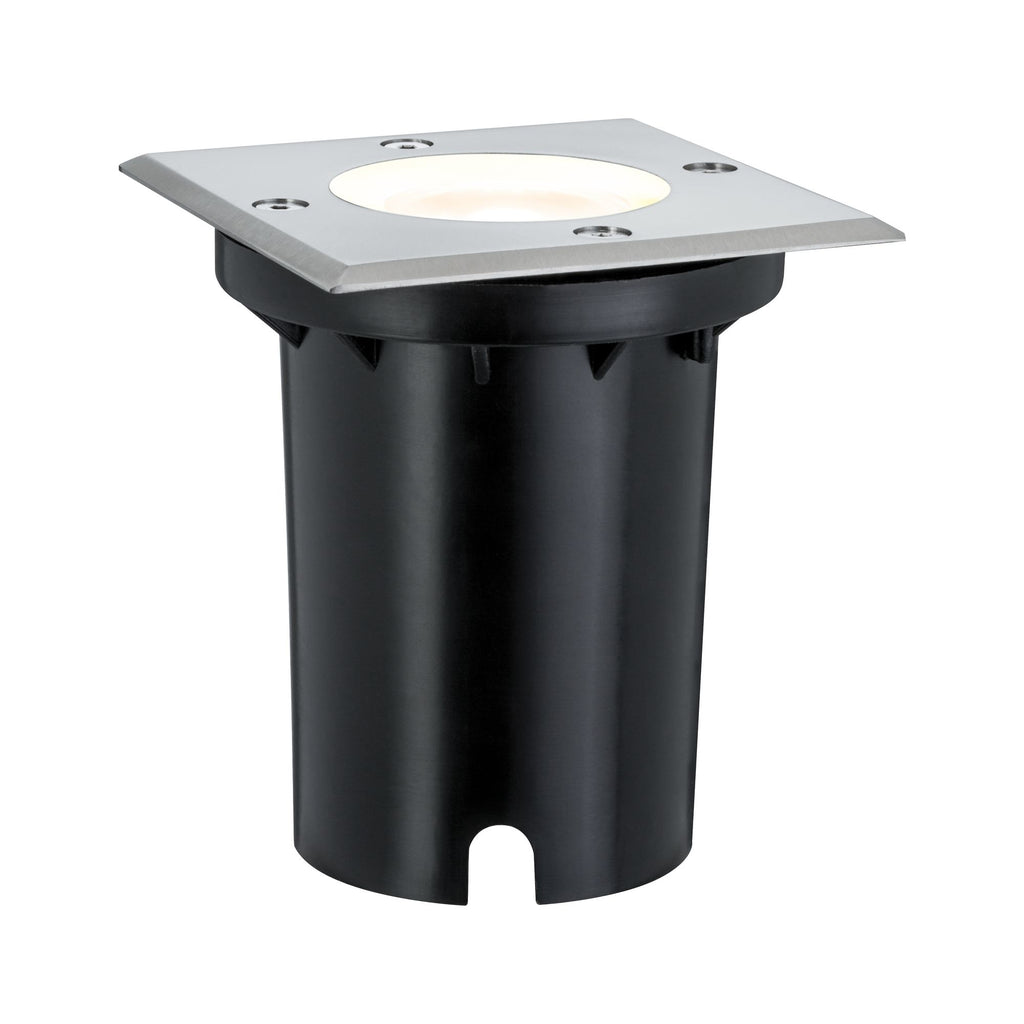 Paulmann Special EBL Set Boden IP67 eckig GU10 3,5W 230V 108x108mm Edelstahl/Metall
