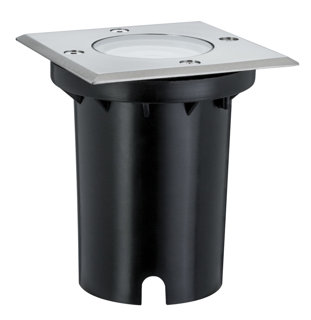 Paulmann Special EBL Set Boden IP67 eckig GU10 3,5W 230V 108x108mm Edelstahl/Metall