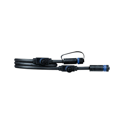 Paulmann Outdoor Plug & Shine Cable IP68 1m 1in-3out 2x1,5qmm Schwarz Kunststoff