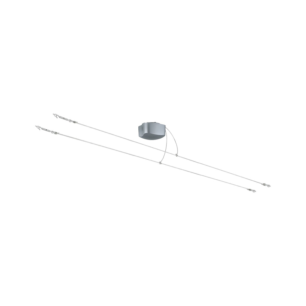 Paulmann Wire System 2Easy Basissystem 105 10m Grau 230/12V 105VA Kunststoff