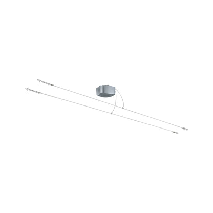Paulmann Wire System 2Easy Basissystem 105 10m Grau 230/12V 105VA Kunststoff