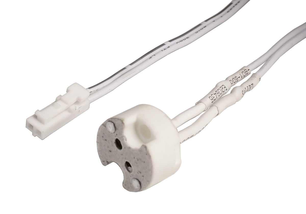Deko-Light MINI-AMP Adapter MR16/GU5.3 (Fassung-Stecker), 12V/24V, max. 3A, IP20  Weiß