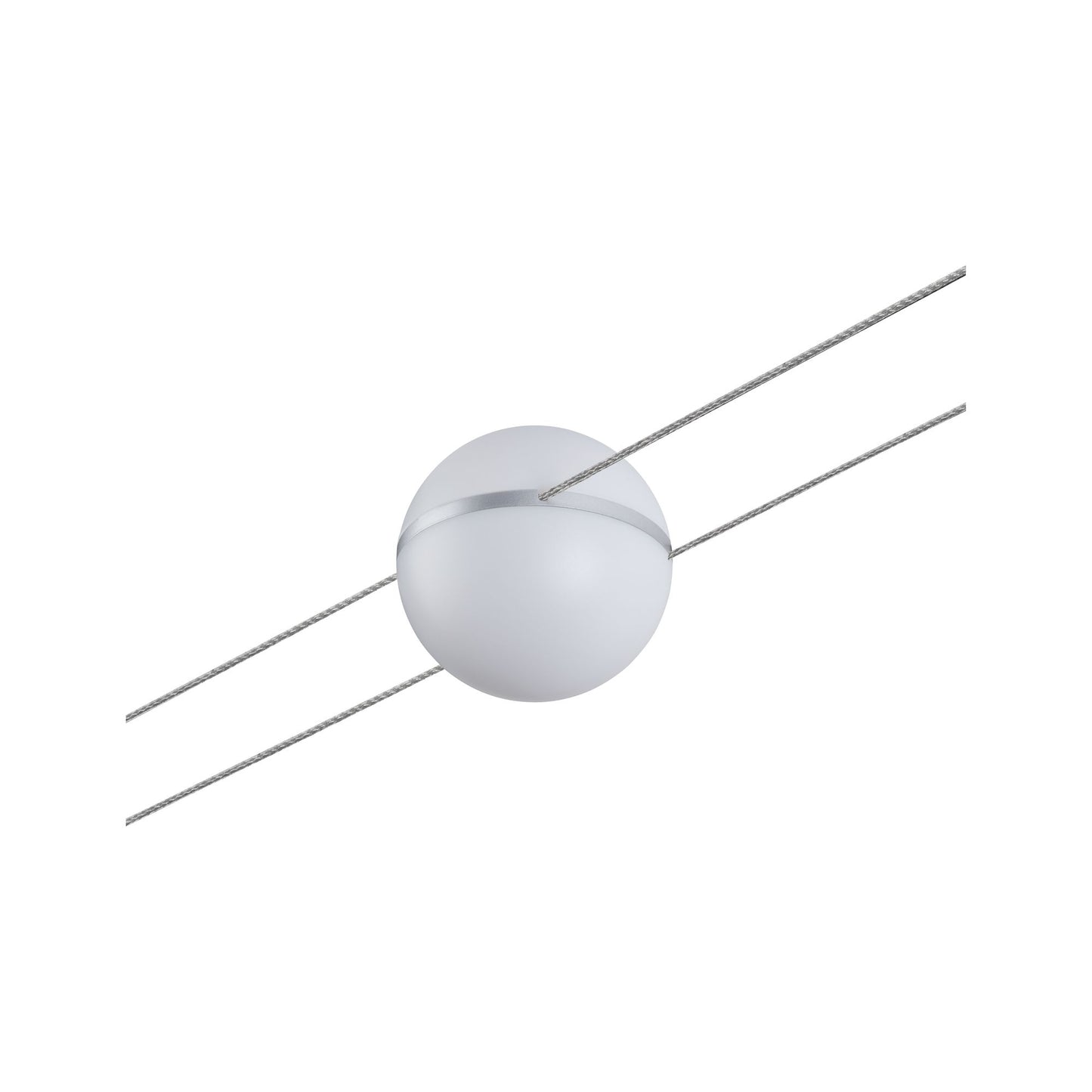 Paulmann WireSystem 2Line Spot Tom 1x3,6W Weiß/Chrom 12V DC Kunststoff/Metall