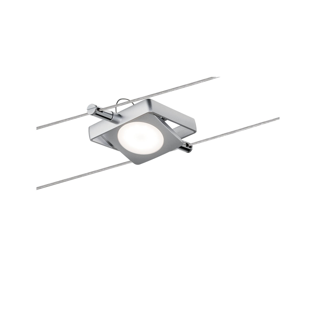 Paulmann Wire Systems DC Spot MacLED 1x4W Chrom matt 12V DC Kunststoff