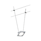 Paulmann Wire Systems DC Spot QuadLED 1x4W Chrom matt 12V DC Kunststoff