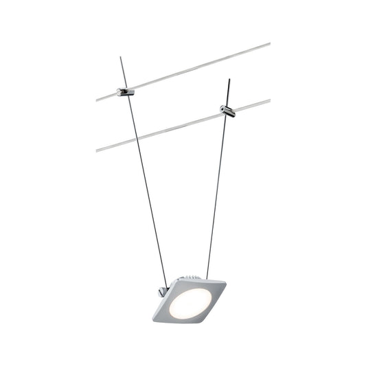 Paulmann Wire Systems DC Spot QuadLED 1x4W Chrom matt 12V DC Kunststoff