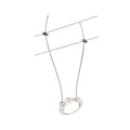 Paulmann Wire Systems DC Spot LED Twist Coin 1x4W Chr matt/transp 12V DC Kunststoff