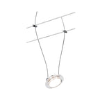 Paulmann Wire Systems DC Spot LED Twist Coin 1x4W Chr matt/transp 12V DC Kunststoff