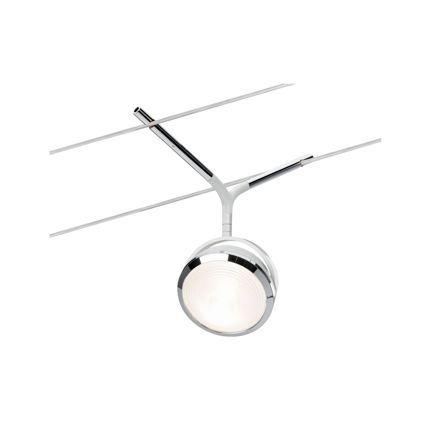 Paulmann WireSystem DC LED Spot Lense 1x4,5W Chrom/Weiß 12V DC Metall/Kunststoff