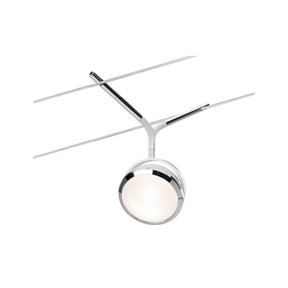 Paulmann WireSystem DC LED Spot Lense 1x4,5W Chrom/Weiß 12V DC Metall/Kunststoff