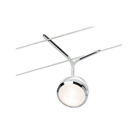 Paulmann WireSystem DC LED Spot Lense 1x4,5W Chrom/Weiß 12V DC Metall/Kunststoff