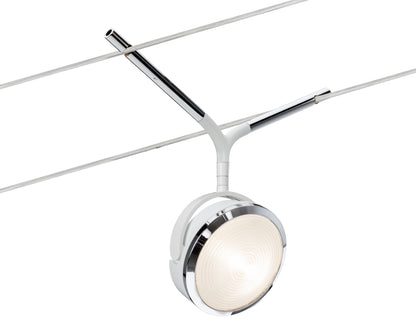 Paulmann WireSystem DC LED Spot Lense 1x4,5W Chrom/Weiß 12V DC Metall/Kunststoff