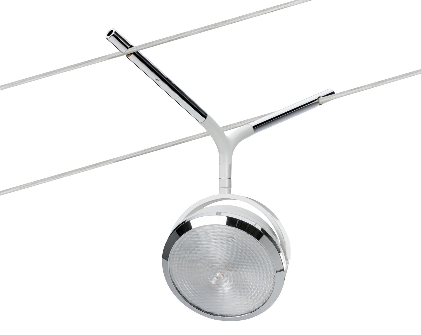 Paulmann WireSystem DC LED Spot Lense 1x4,5W Chrom/Weiß 12V DC Metall/Kunststoff