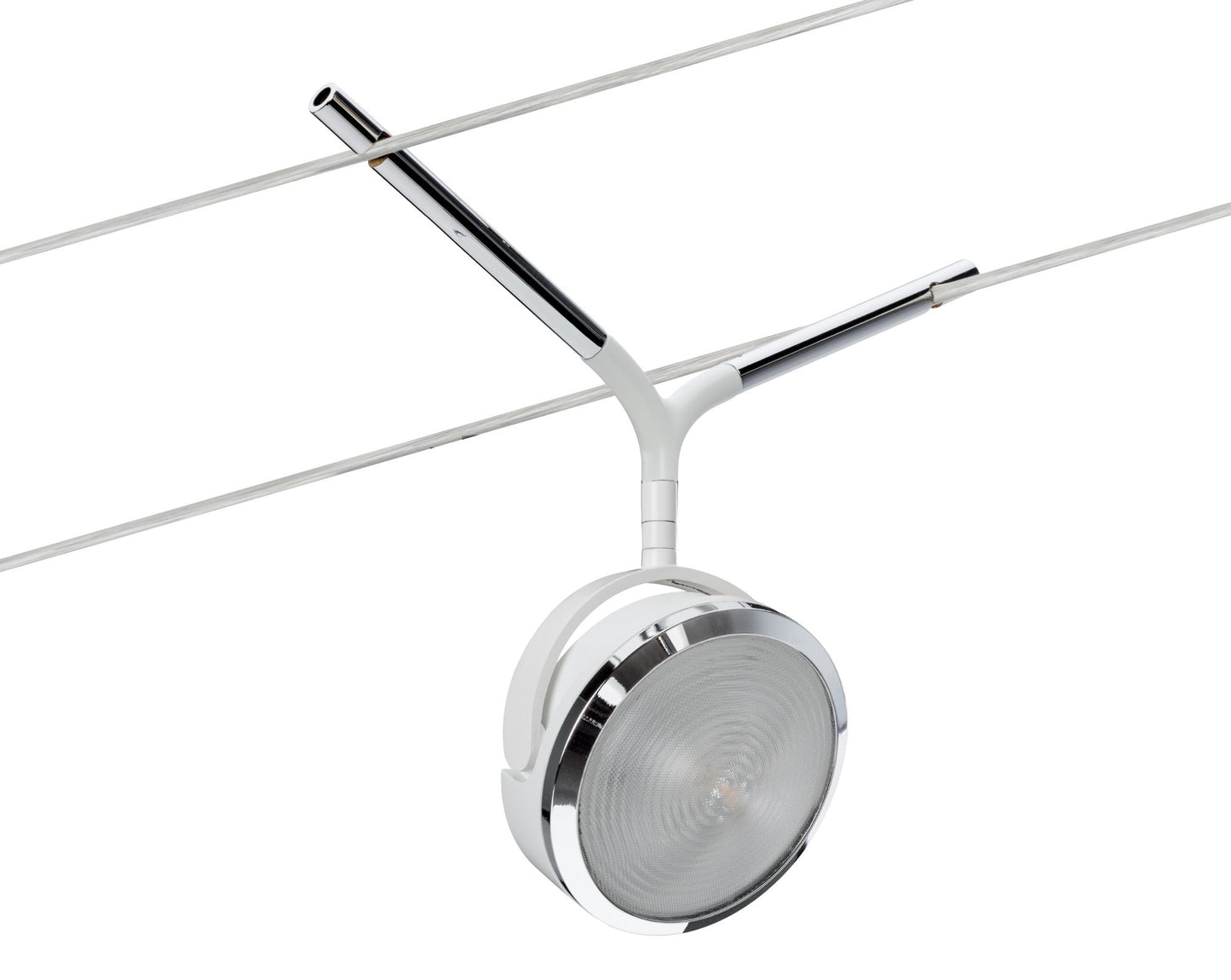 Paulmann WireSystem DC LED Spot Lense 1x4,5W Chrom/Weiß 12V DC Metall/Kunststoff