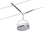 Paulmann WireSystem DC LED Spot Lense 1x4,5W Chrom/Weiß 12V DC Metall/Kunststoff