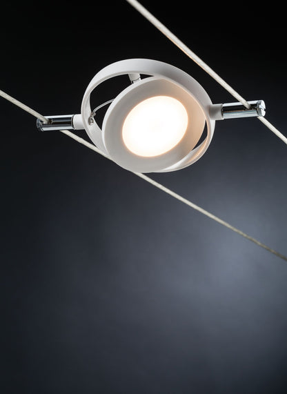 Paulmann Wire Systems DC LED Set RoundMac 6x4W Weiß matt 230V/12V DC 36VA Metall