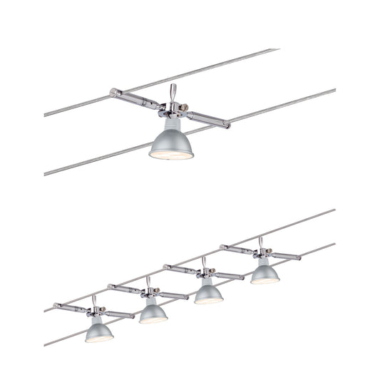 Paulmann Wire System TogoLED 4x4W GU5,3 Chrom 230/12V 80VA Metall