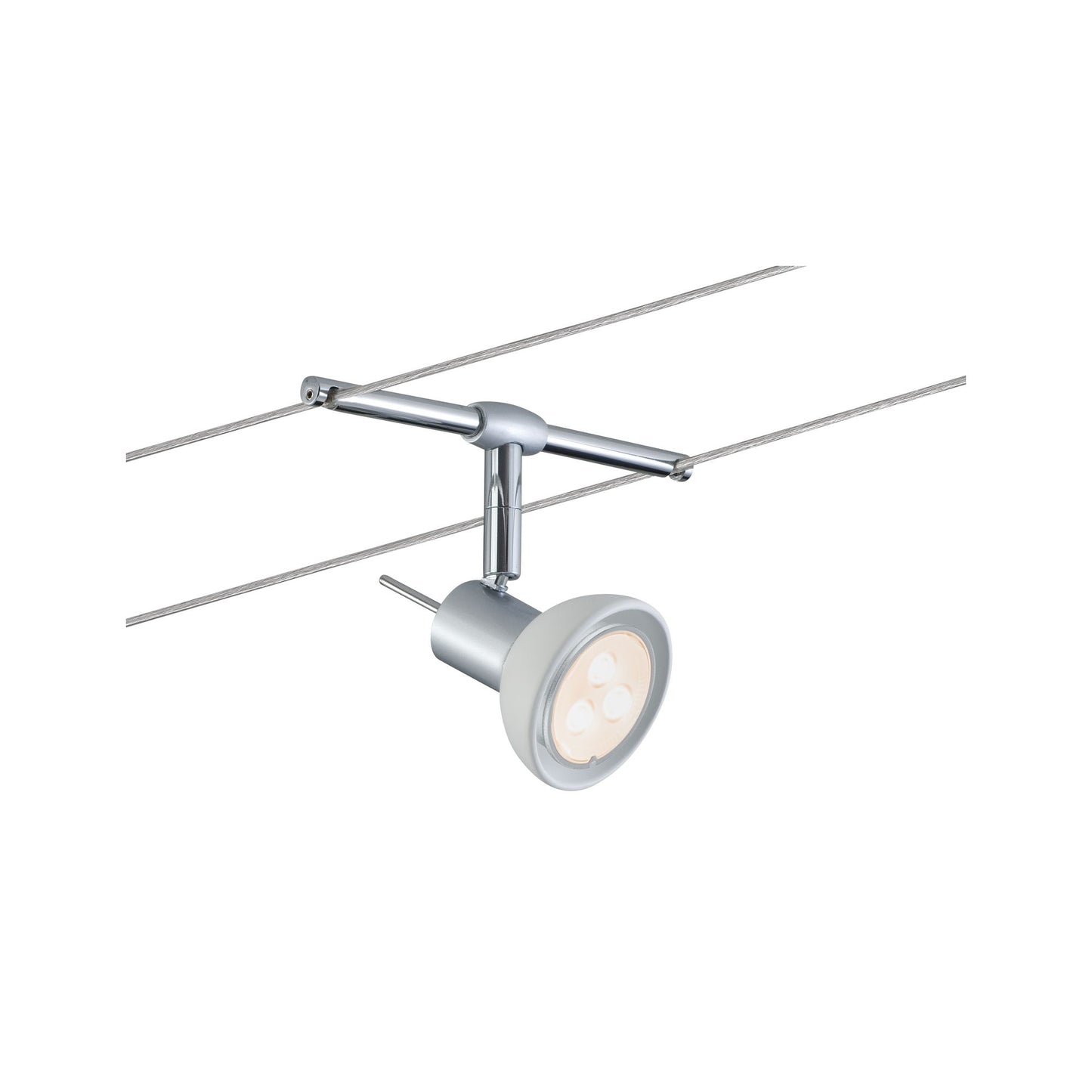 Paulmann Wire System SheelaLED 6x4W GU5,3 Chrom matt/Opal 230/12V 80VA Metall/Glas