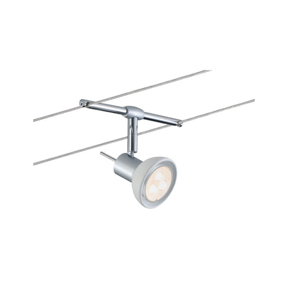 Paulmann Wire System SheelaLED 6x4W GU5,3 Chrom matt/Opal 230/12V 80VA Metall/Glas