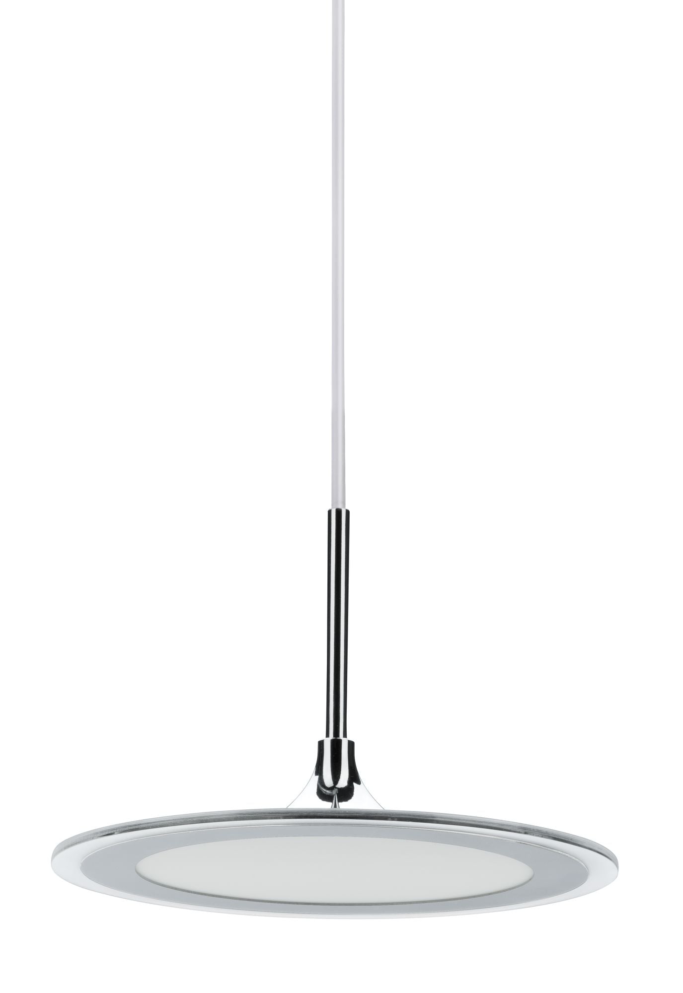 Paulmann OLED Bell Pendelsystem Set 1x1,2W Chrom/Weiß 10VA Metall/Kunststoff