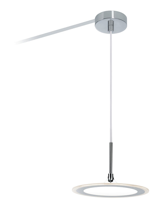 Paulmann OLED Bell Pendelsystem Ergänzung 1x1,2W Chrom/Weiß 12V DC Metall/Kunststoff