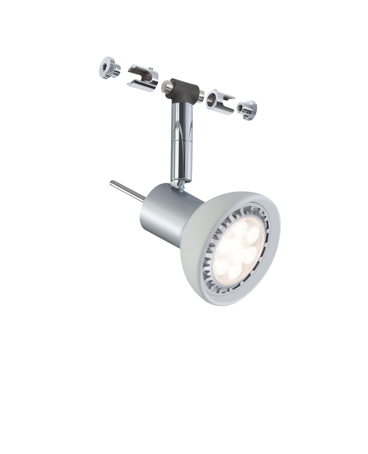 Paulmann WireSystem Spot Sheela max 1x10W GU5,3 Chrom matt/Opal 12V Metall/Glas