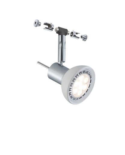 Paulmann WireSystem Spot Sheela max 1x10W GU5,3 Chrom matt/Opal 12V Metall/Glas