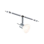 Paulmann WireSystem Spot Sheela max 1x10W GU5,3 Chrom matt/Opal 12V Metall/Glas
