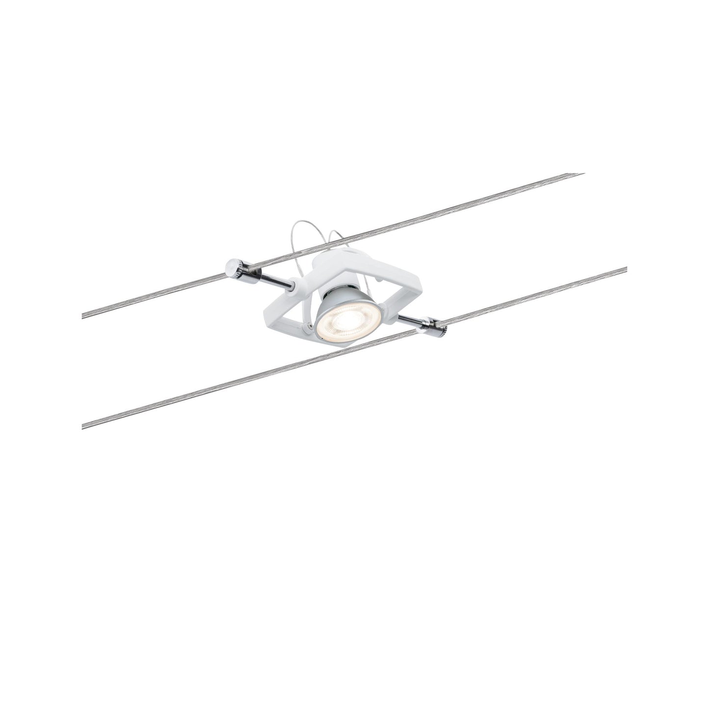 Paulmann WireSystem Set MacII max 5x10W GU5,3 Weiß 230/12V 60VA Metall