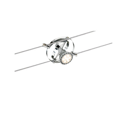 Paulmann WireSystem Spot Cardan max 1x10W GU5,3 Chrom matt/Chrom 12V Metall