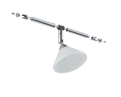 Paulmann WireSystem Spot Colmar max 1x10W GU4 Chrom/Satin 12V Metall/Glas