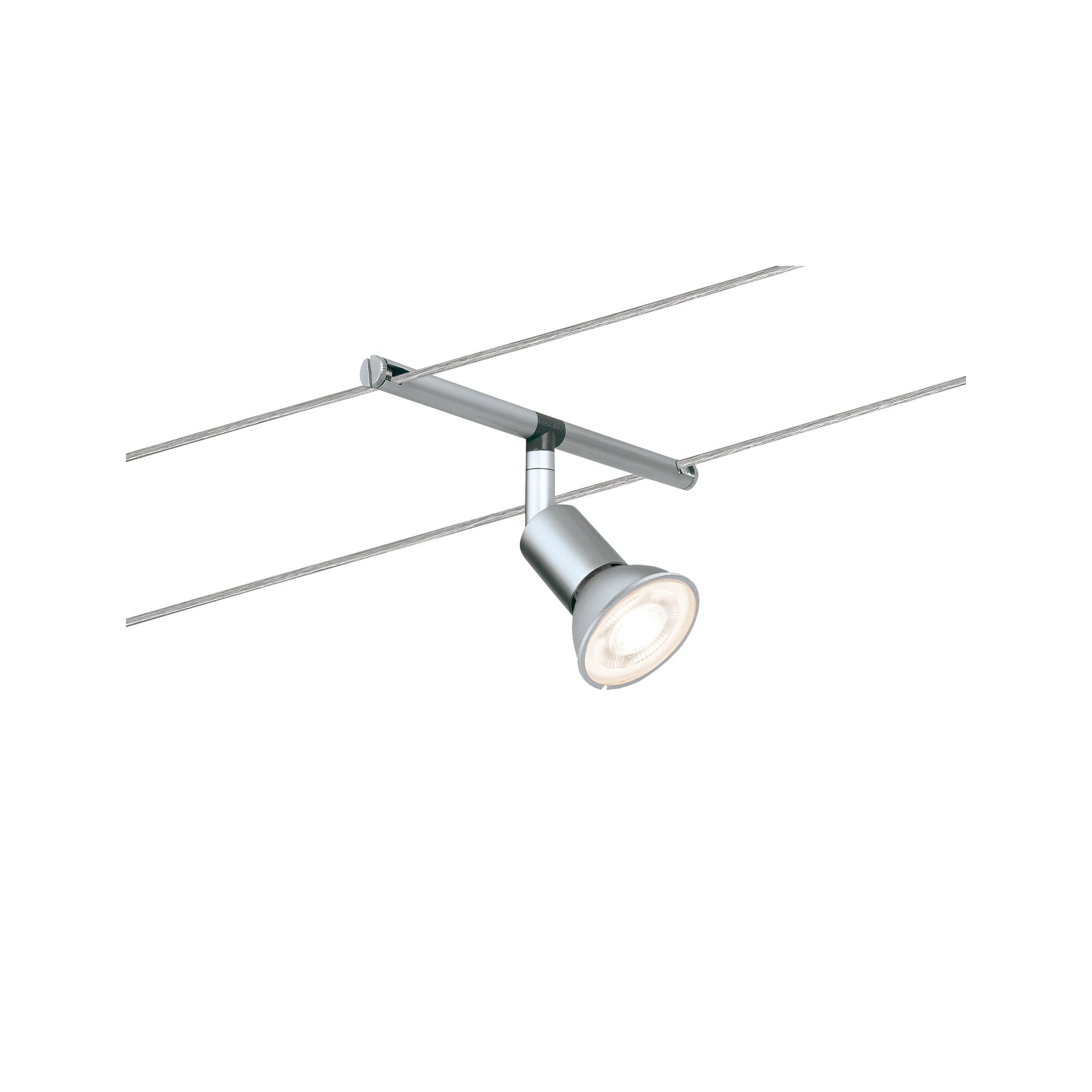 Paulmann WireSystem Spice Salt max 5x10W GU5,3 Chrom matt 230/12V 80VA Metall