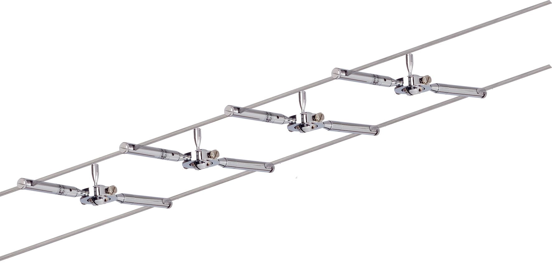 Paulmann WireSystem Togo max 4x10W GU5,3 Chrom 230/12V 80VA Metall